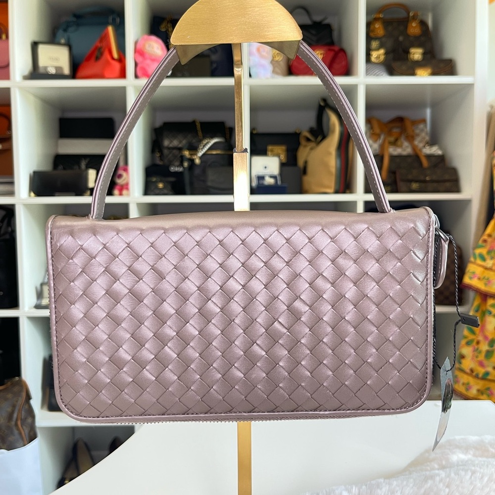 Bottega Veneta Intrecciato Handbag Wallet